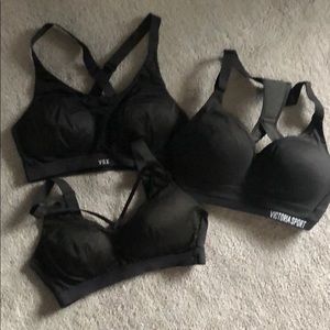 3 Victoria secret sports bras